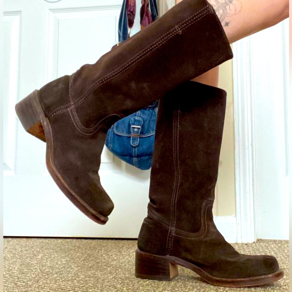 Frye campus boots